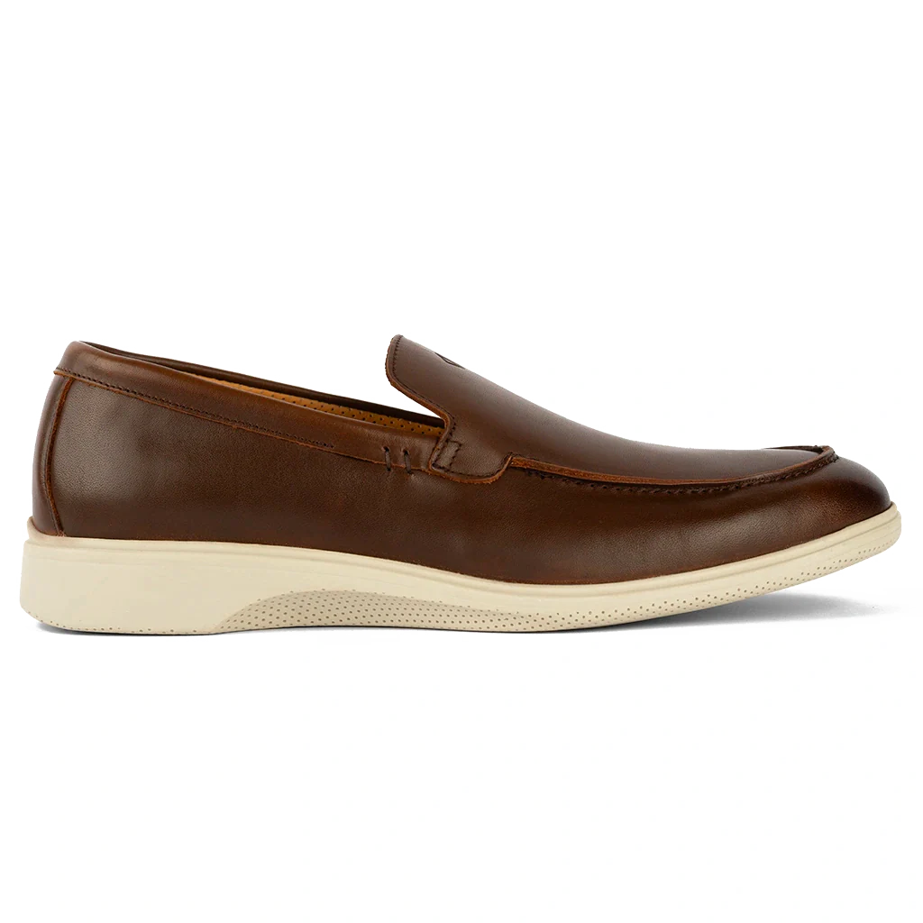 The Loafer (Chestnut & Cream)