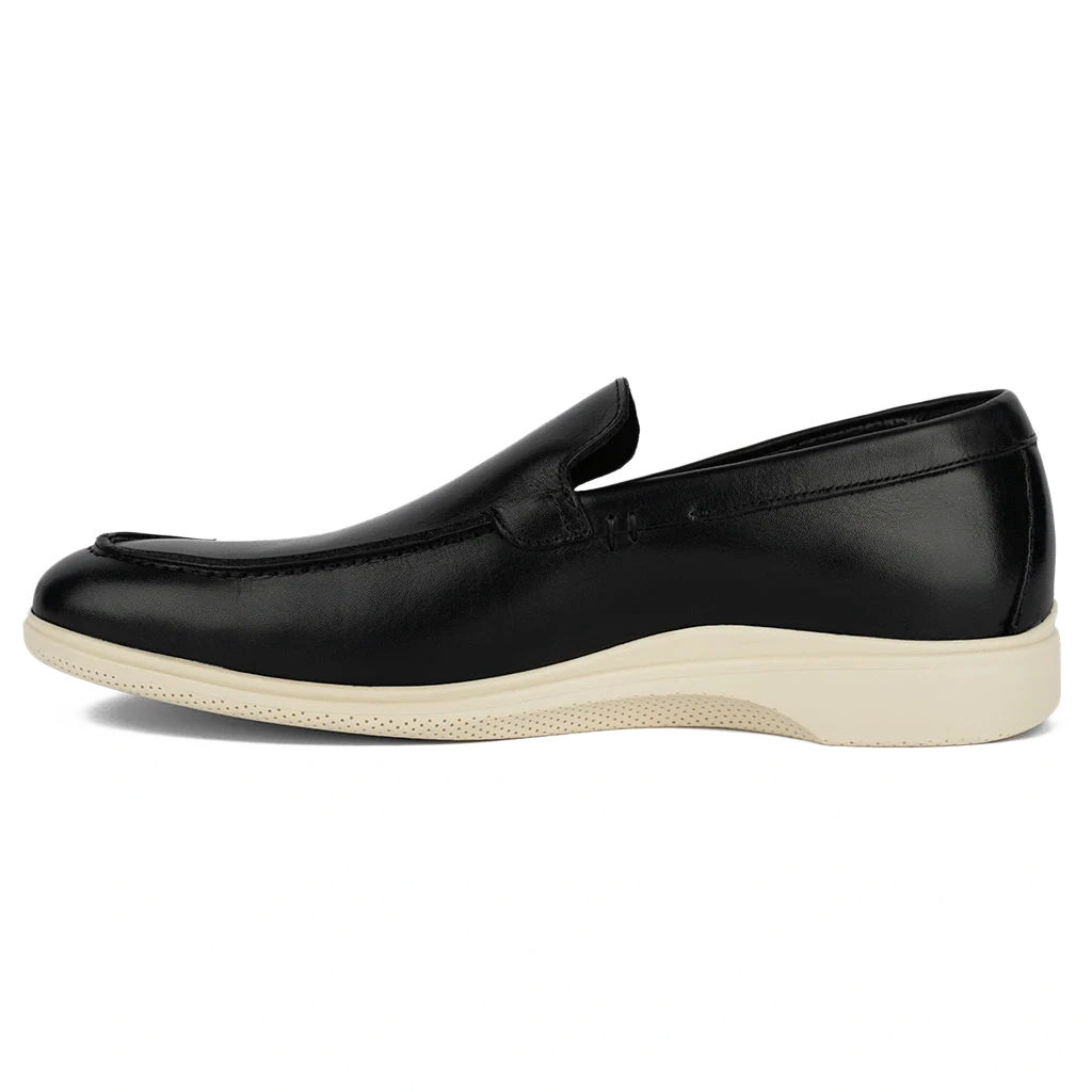 The Loafer (Obsidian & Cream)