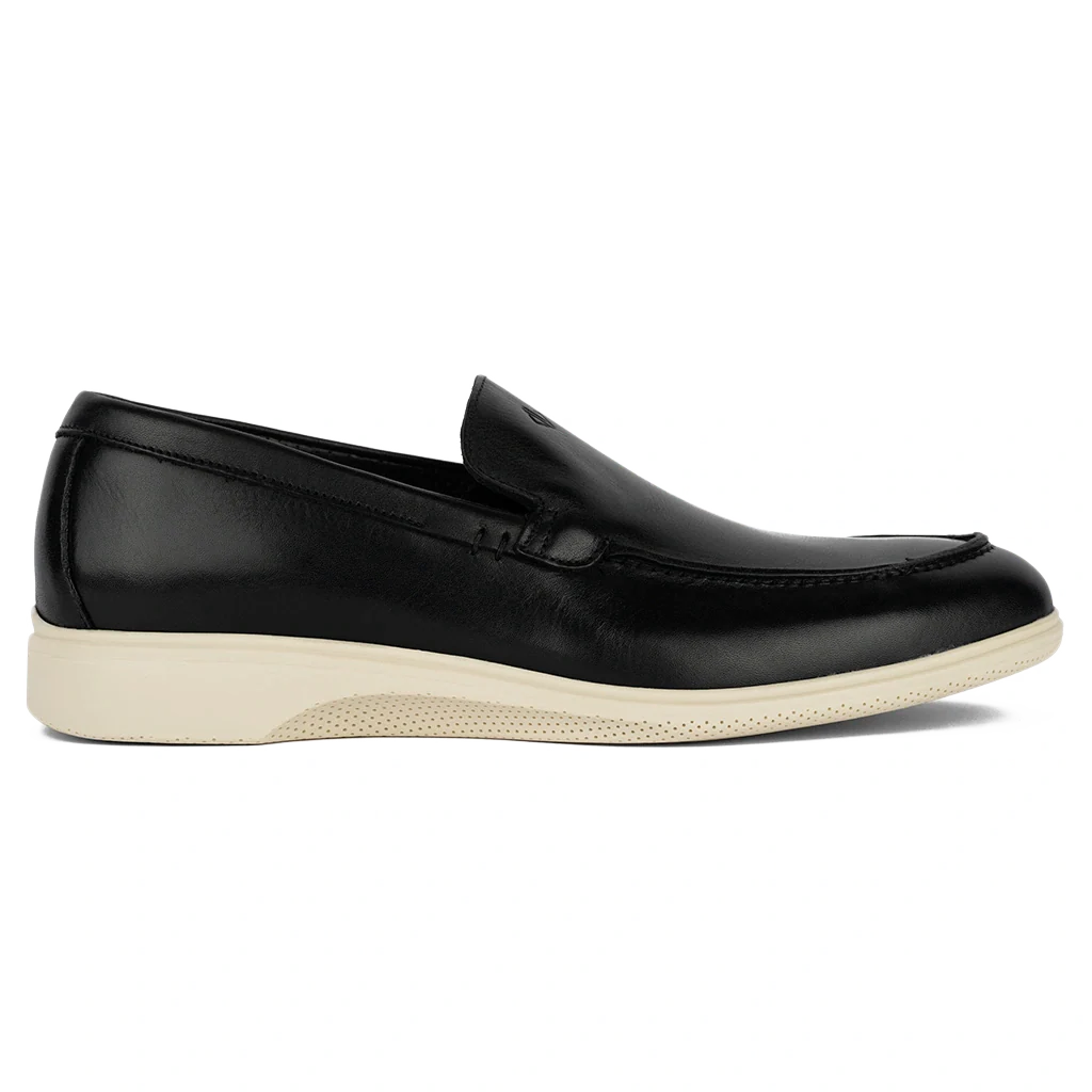 The Loafer (Obsidian & Cream)