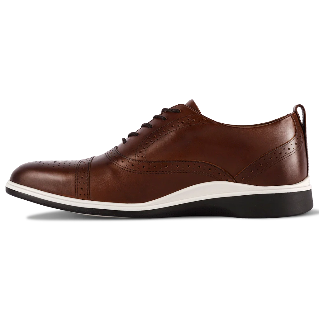 The Cap-Toe (Coffee)