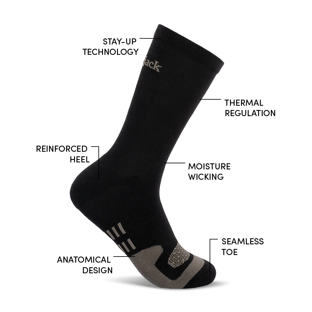 Dress Socks (Obsidian)