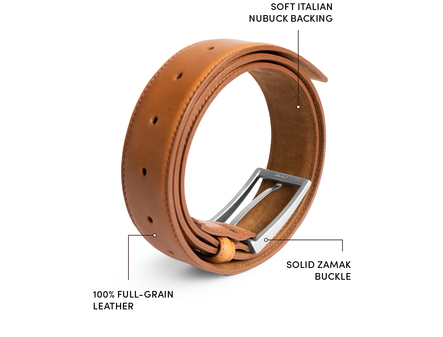 Leather Belt (Honey)
