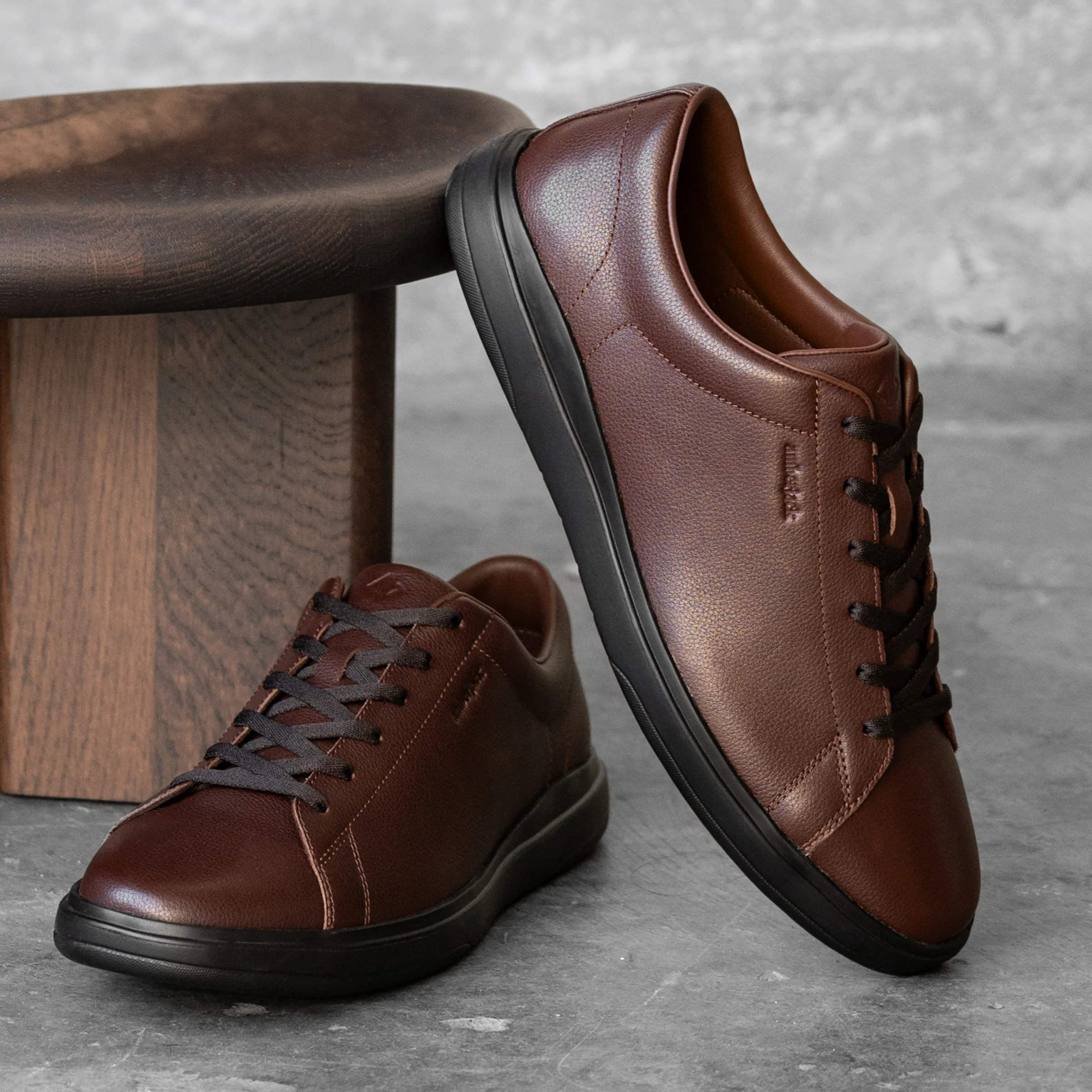 The Low-Top (Chestnut & Mocha)